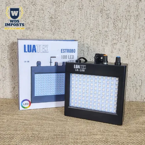 Luz para Festa Estrobo Rgb - Luatek