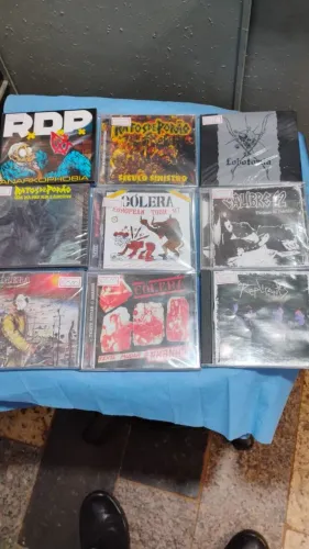 CDs de Punk/Hardcore: Ratos de Porão, Cólera e mais