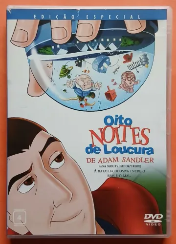 Dvd Oito Noites de Loucura  - de Adam Sandler 