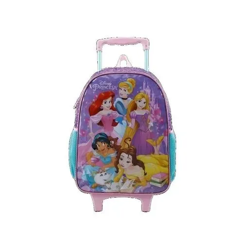 Mochila com Rodas Princesas Xeryus