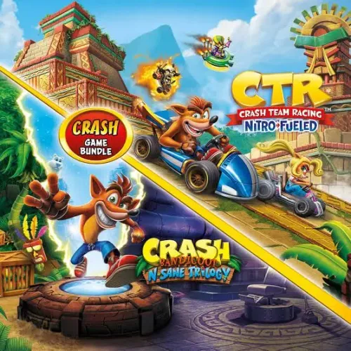 CRASH TEAM RACING NITRO FUELET + CRASH BANDICOOT N-SAFE TRILOGY PS4/PS5 PSN 