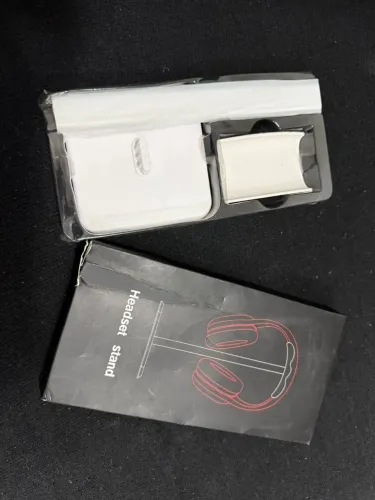 Suporte de mesa para fones headset