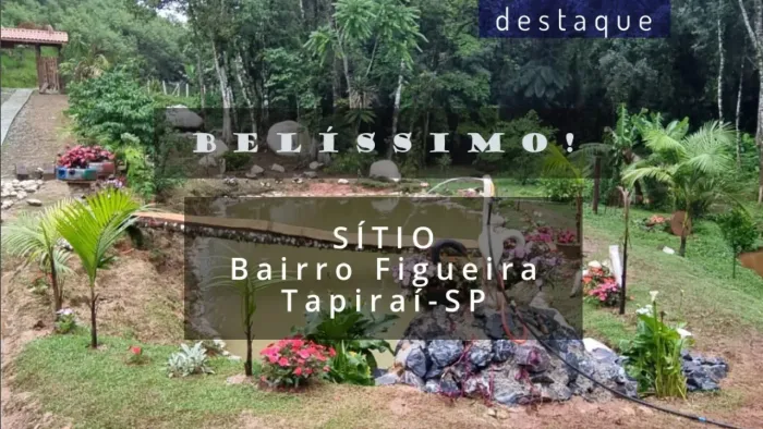 SÍTIO PARA VENDA NO BAIRRO FIGUEIRA TAPIRAÍ/SP