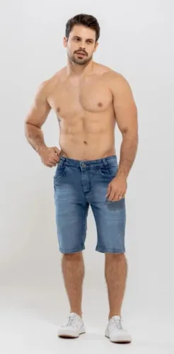 Bermuda Jeans Clara - Conforto e Estilo!