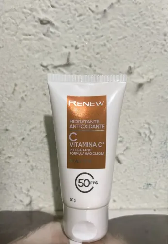 Renew Hidratante Antioxidante com Vitamina C FPS 50 da Avon