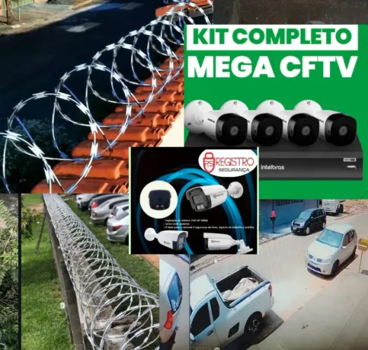 Dvr, hd, sensor de presença, alarme, cerca elétrica, cftv, câmera de segurança