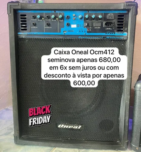 Caixa ONEAL ocm412 multiuso seminova