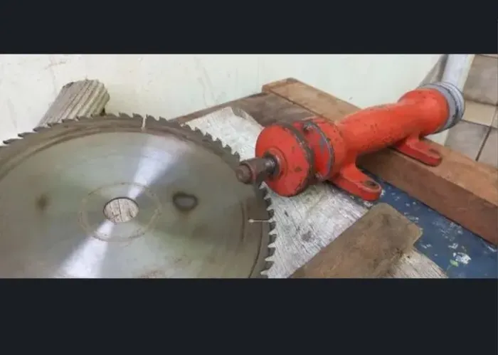 vendo mancal para serra de 3/8 + disco