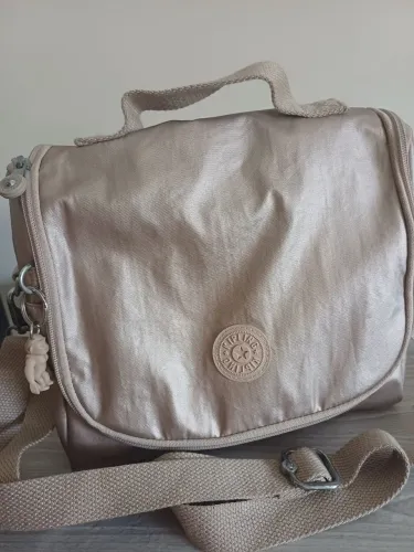 Bolsa Kipling Dourada