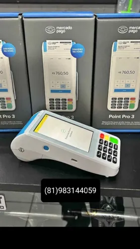 Maquininha de Cartão Point Pro 3 - Mercado Pago