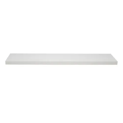 Prateleira nova 01 placa MDP  Branca  2,22 metro  de comprim. por 33 cm largura  