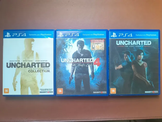 Coleção Uncharted PS4