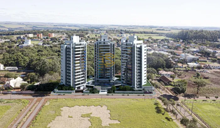 Apartamento para Venda em Toledo, Jardim La Salle, 3 dormitórios, 1 suíte, 5 banheiros, 2 