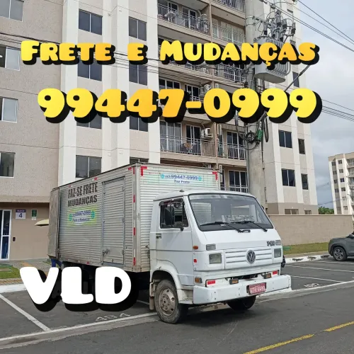 Frete Bjj aluguel Baú frete 