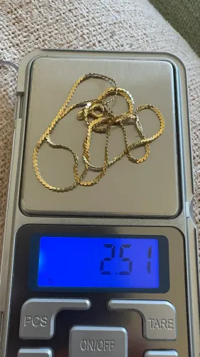 Colar de ouro 18k