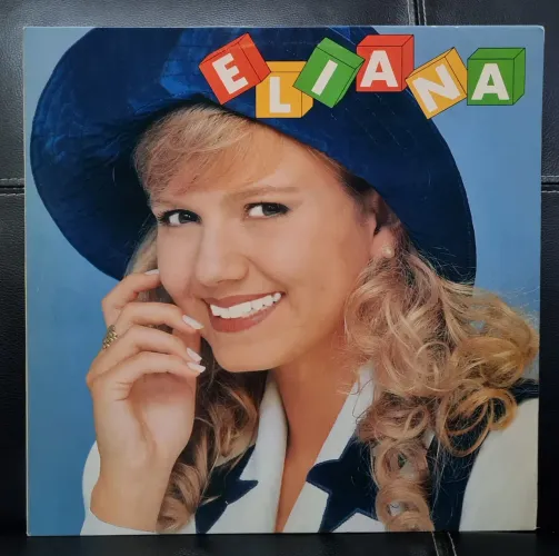 LP VINIL ELIANA POP POP 1994 COMPLETO SEM USO COM ENCARTE E CUBO PARA MONTAR
