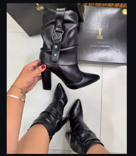 Bota Vizzano Preta - elegância e estilo ?