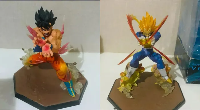 Estátuas Goku e Vegeta Figuarts Zero (Sem marca)