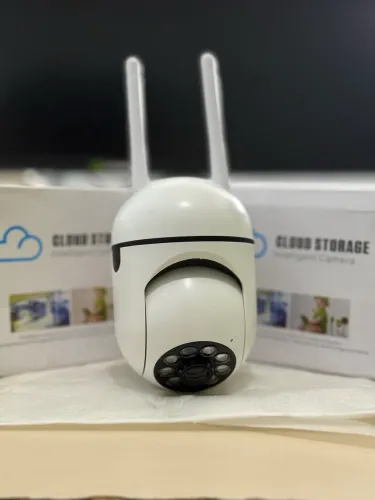 Câmera de Segurança Wi-Fi Externa com Antenas - Nova