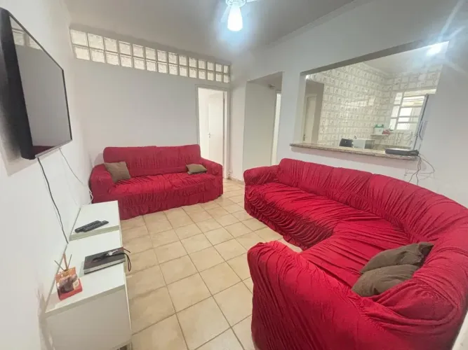 Apartamento para aluguel tem 64 metros quadrados com 2 quartos em Ocian - Praia Grande - S