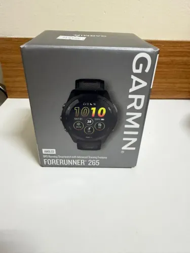 Garmim Forerunner 265 novo na caixa
