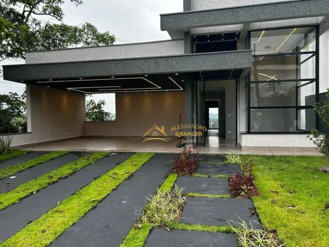 CASA NOVA DE ALTÍSSIMO PADRÃO A VENDA NO CONDOMÍNIO ARUA ECOPARK EM MOGI DAS CRUZES