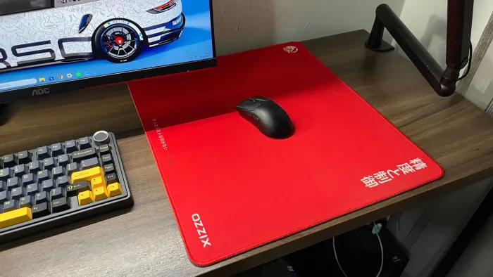 Mousepad Ozzix Vermelho (Novo)