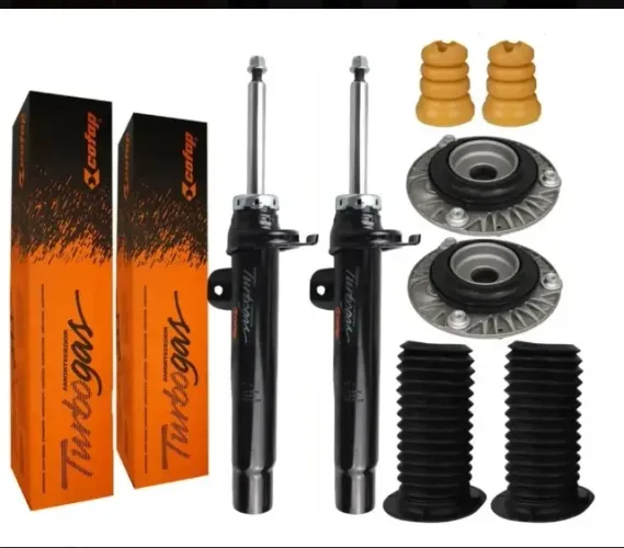 Par de amortecedor kit coxim dianteiro bmw 320i de 2013 / 2016 novo sem uso