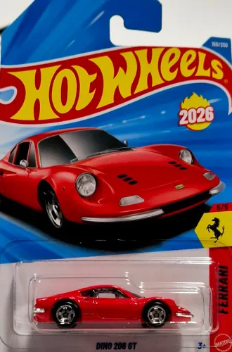 Hot Wheels Ferrari Dino 206 GT