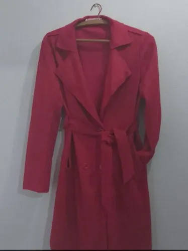 SobretudoTrench Coat feminino Zhen aí