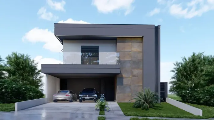 Casa com 5 dormitórios à venda, 285 m² por R$ 2.480.000,00 - Condomínio Terras Alpha Nova