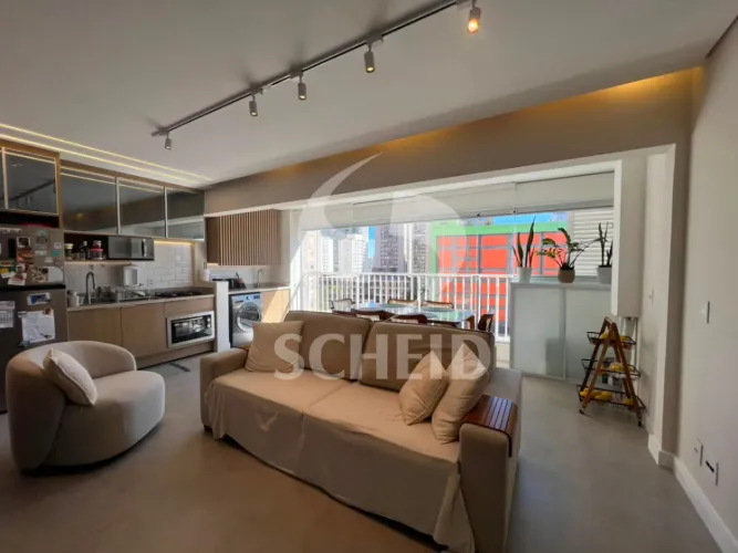Apartamento para venda em Brooklin Paulista com 2 quartos, sendo 1 suíte, 65m²