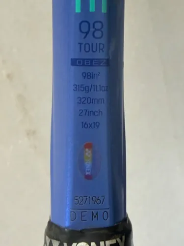 Raquete Yonex EZONE 98 - 315 gr - 16x19 - 