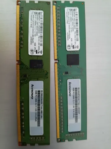 Memória DDR3L 4G PC3-12800u Lenovo usada funcionando perfeitamente.