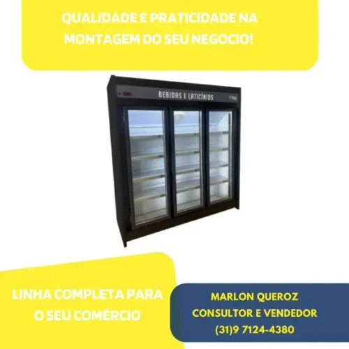 Freezer Refrigerador 3 Portas Polar