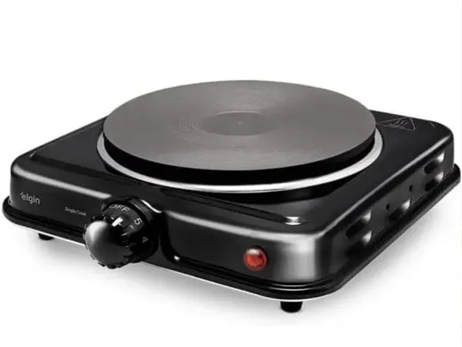 Fogão Elétrico Portátil Cooktop Elgin Single Cook 1 Boca - 220V