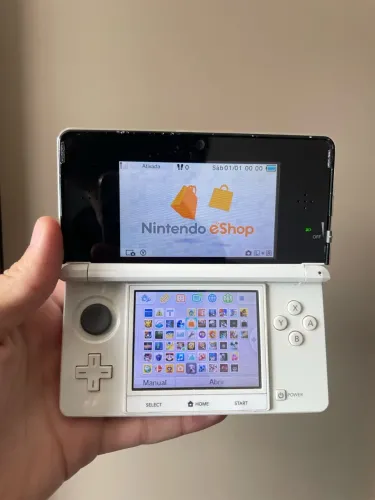 Nintendo 3DS Branco DESBLO europeu