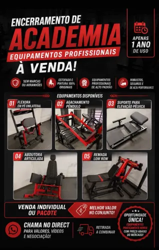 Equipamentos para Academia
