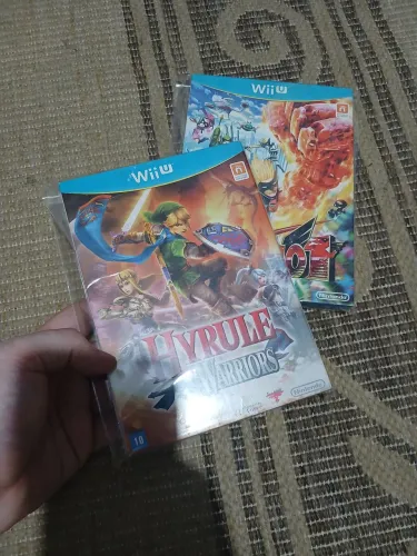 Lote Zelda Hyrule Warriors + Wonderful 101