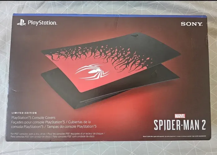 Tampa Faceplate Spider-man 2 Playstation 5 Fat Disco Original Sony