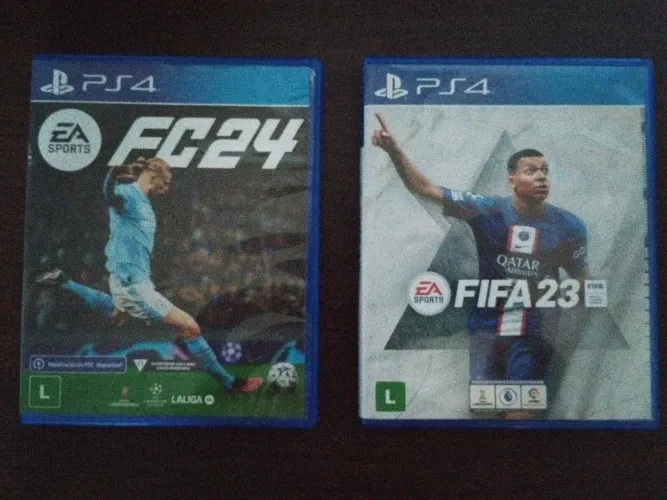 FIFA 23 e FC 24 PS4 | Ótimo Estado