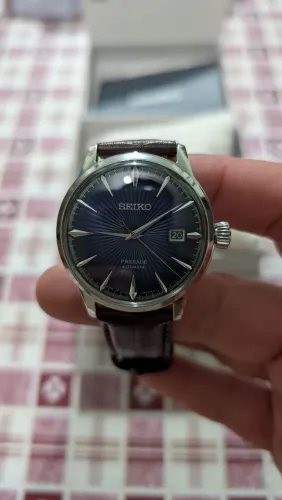 Relógio Seiko Presage Cocktail Time Automático - SRPK15J1 D1NX Azul