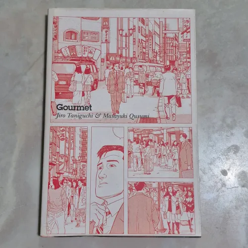 MANGÁ HQ GOURMET JIRO TANIGUCHI E MASAYUK QUSUMI CONTAD EDITORA ÓTIMO ESTADO RAROI