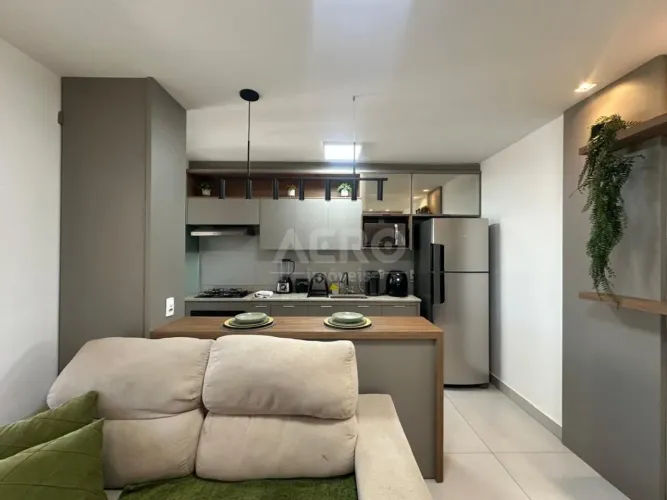 Apartamento para aluguel com 41,89 m² no no Edifício Lavit e 1 quarto em Vila Aviação, Bau