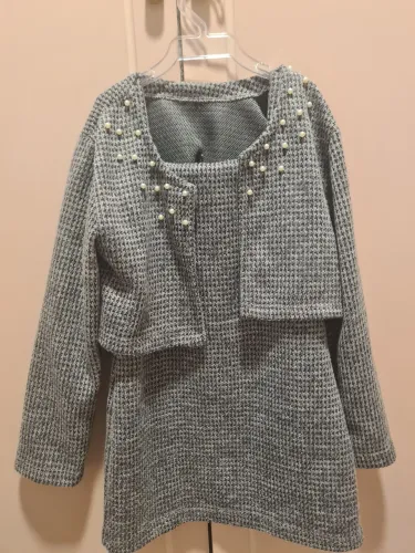 Vestido infantil meia estação