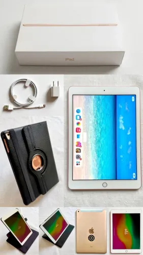 Ipad 6 na caixa completo