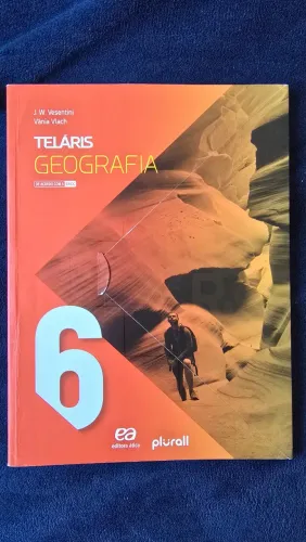 Livro Telaris Geografia 6º Ano E.Fundamental II - Excelente conteúdo - Semi Novo!