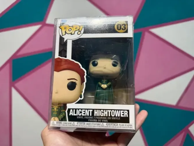 NOVO Funko Pop Alicent Hightower COM PROTETOR House of The Dragon
