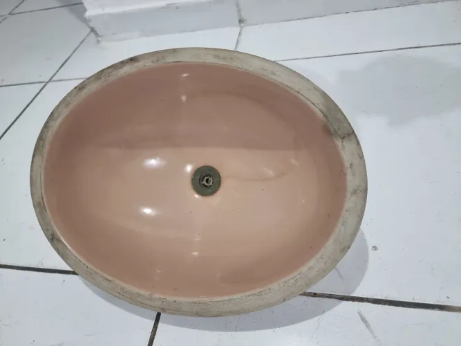Cuba de pia de cerâmica