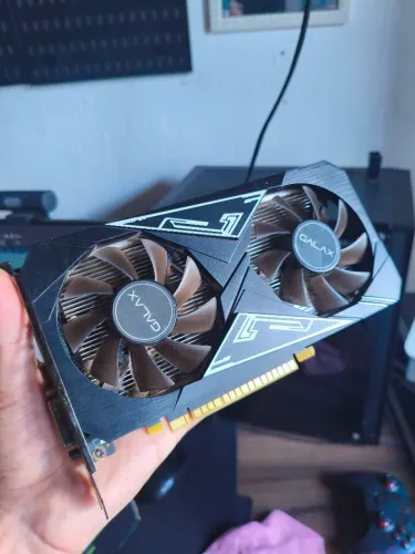 PLACA DE VIDEO GTX 1650 EX 4GB (USADA, SEM DEFEITOS).